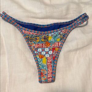 Floral Multicolor Bikini Bottom